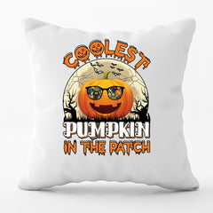 Coolest Pumpkin Cushion Cover | Halloween Decor | Personalised Gifts UK