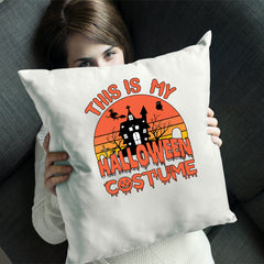 This is My Halloween Cushion Cover | Spooky Scary Horror House Halloween Gift