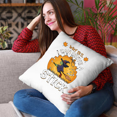 Halloween Flaying Witch Cushion Cover | Spooky Scary Halloween Gift