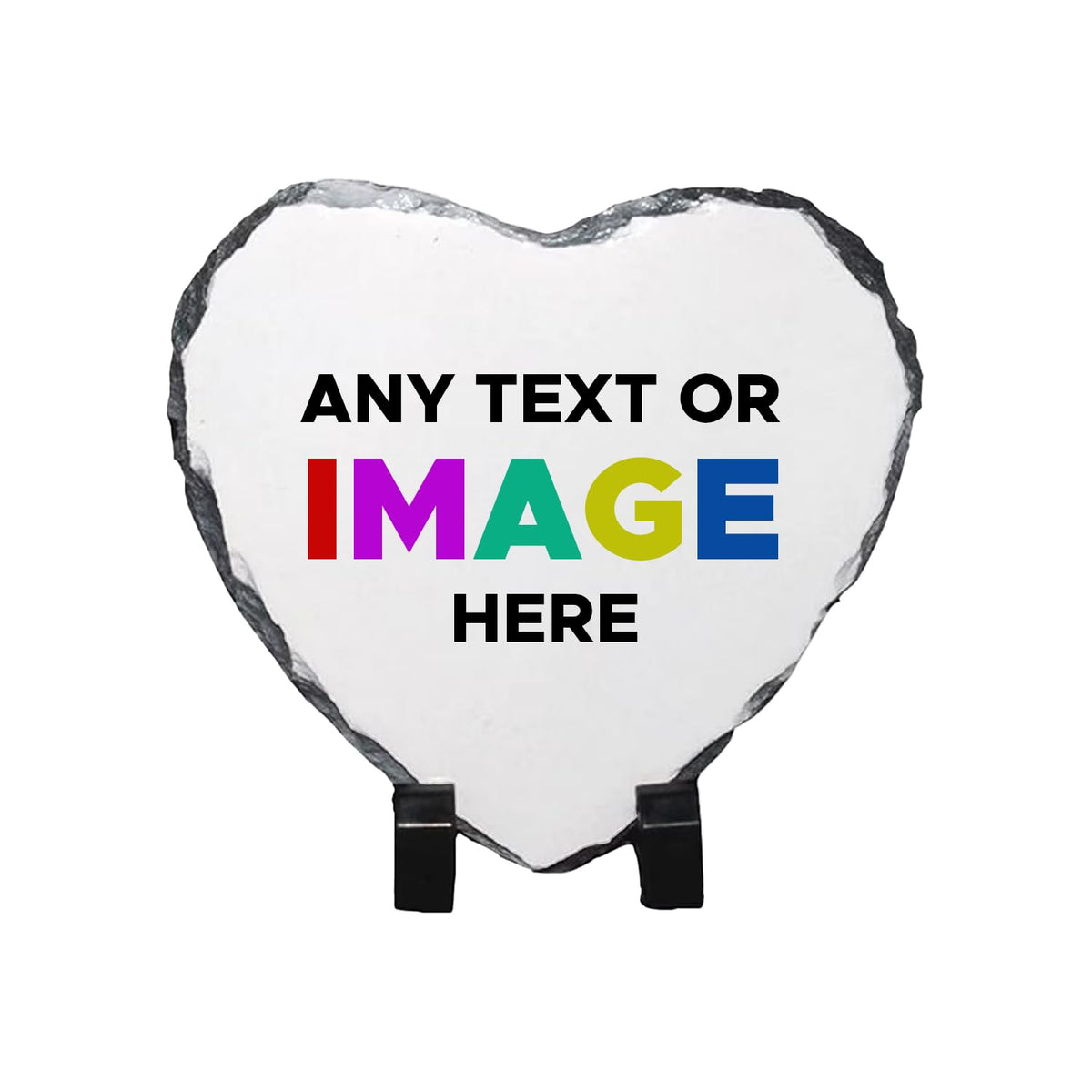 Custom Photo Heart Slate
