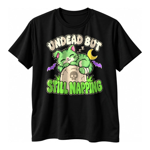 Undead But Still Napping Halloween T-Shirt