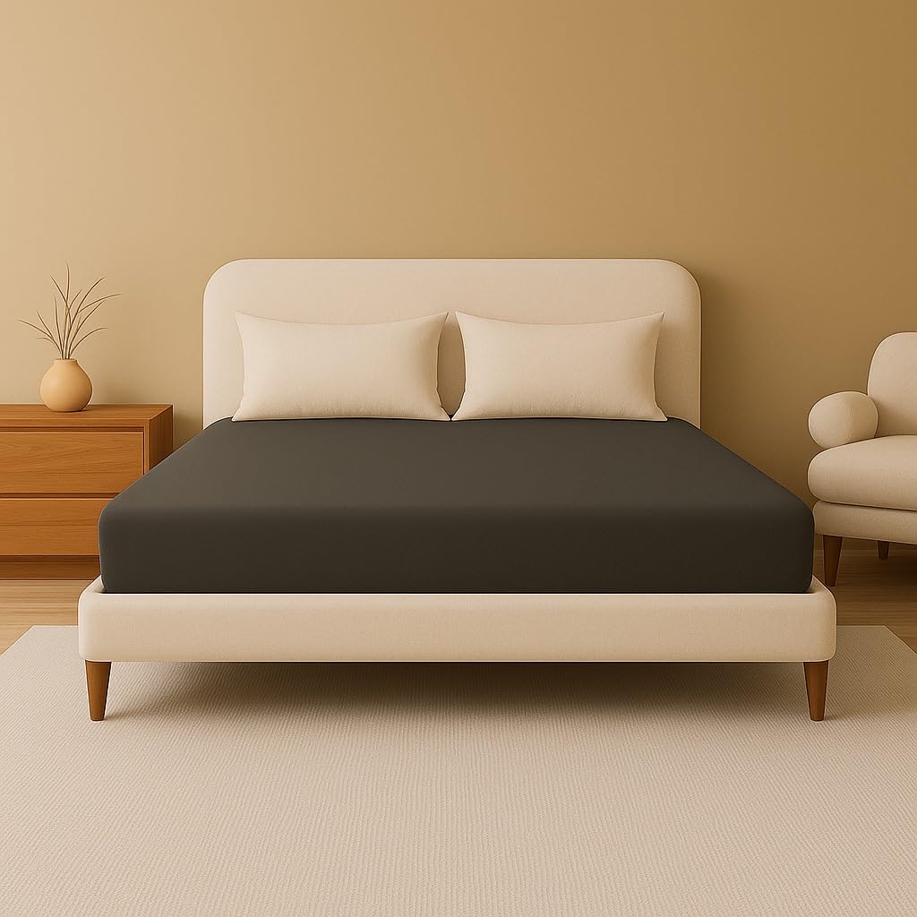 Fitted Bed Sheets | Deep Fit for Mattress Protection | Microfibre, Soft, and Durable Bed Sheets