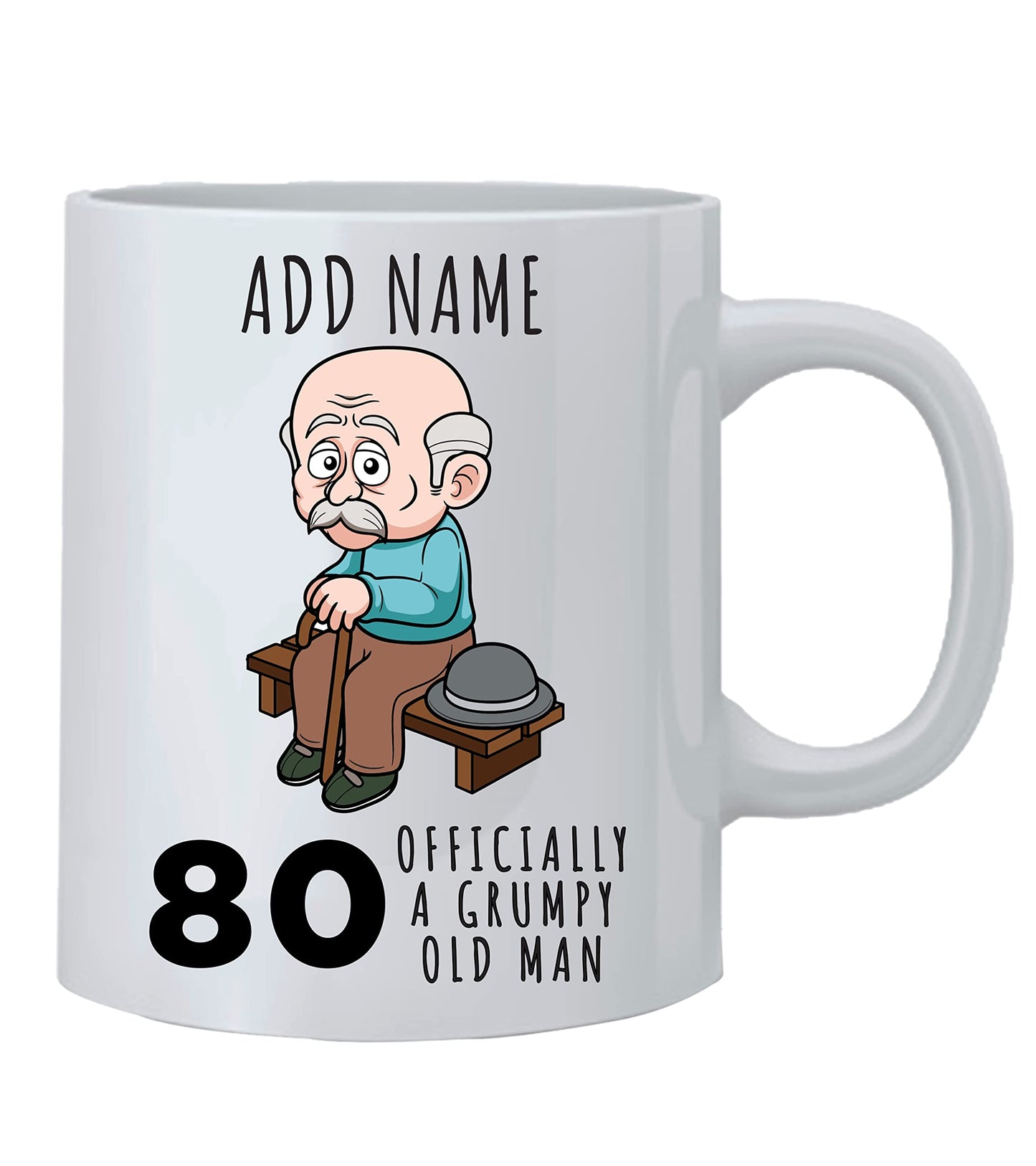 Old Made In Personalised Mug