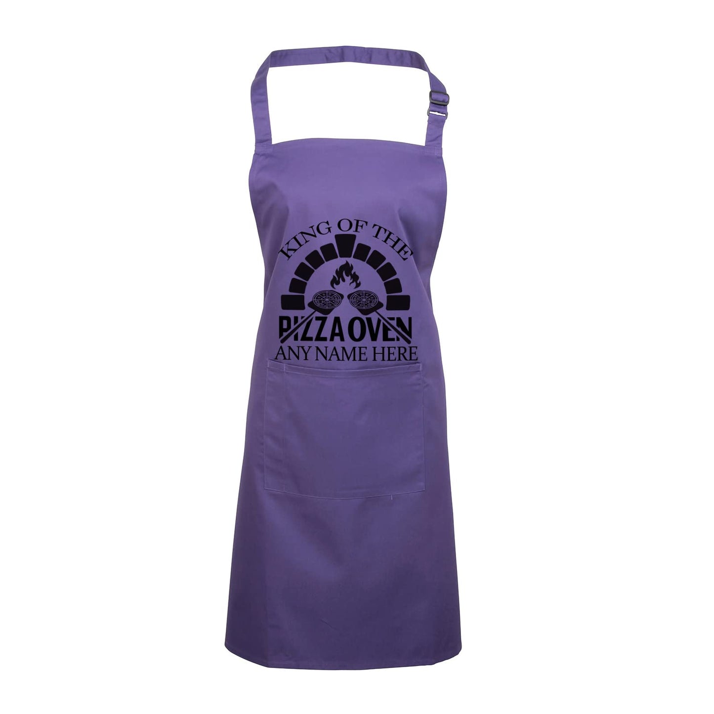 King Of The Pizza Oven Personalised Apron