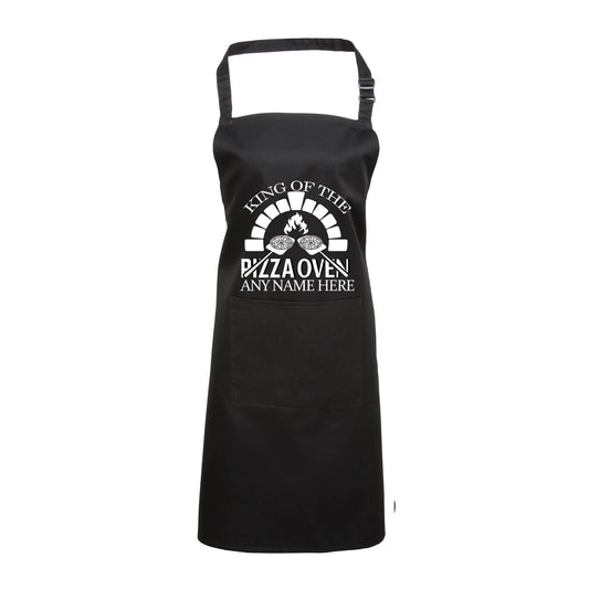 King Of The Pizza Oven Personalised Apron