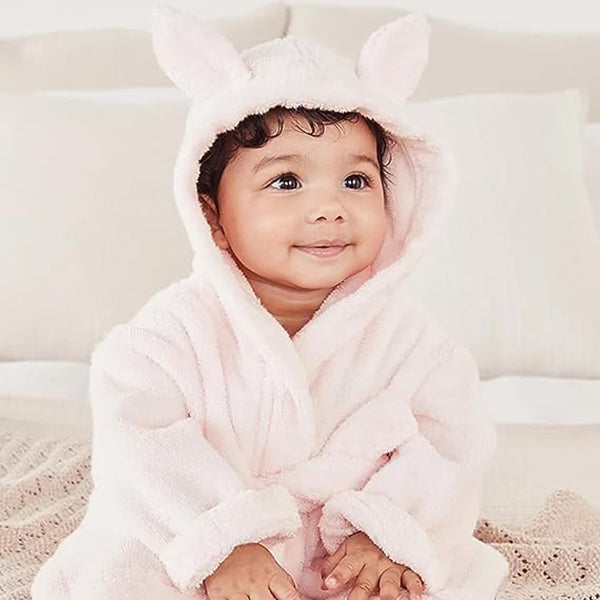 Baby Dressing Gown – Soft & Cozy Hooded Towel Dressing Gown for Babies & Toddlers