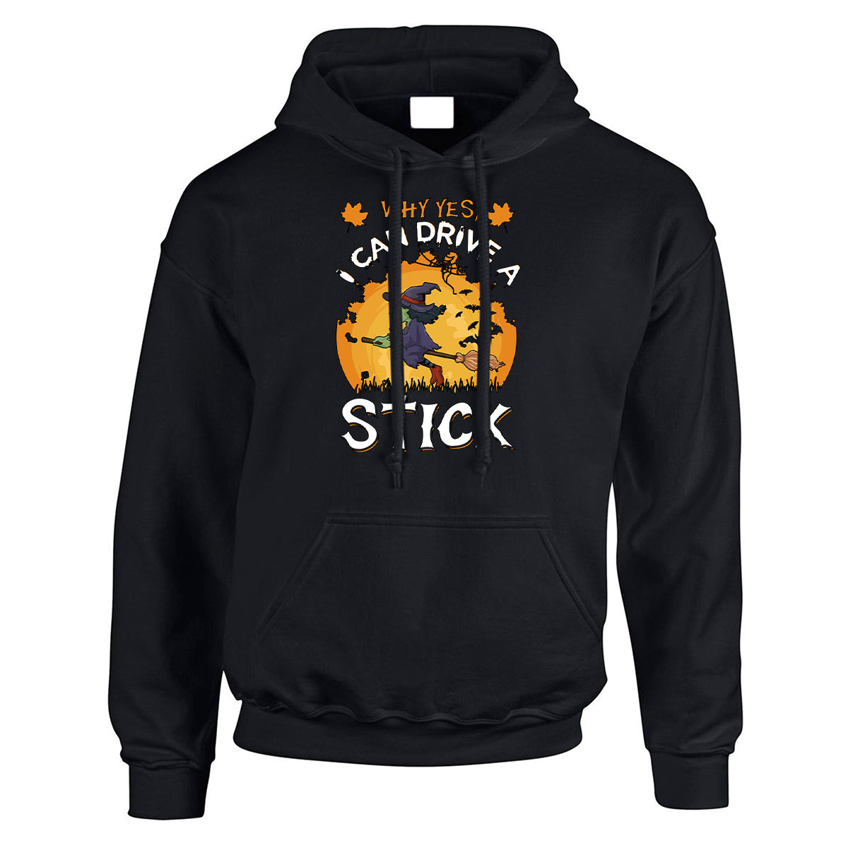 Halloween Flaying Witch Mens and Womens Hoody | Horror Spooky Scary Pullover