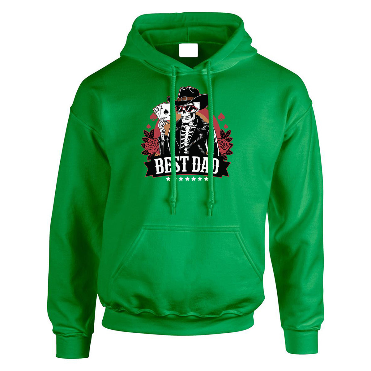 Halloween Best Dad Skull Mens Hoody | Spooky Scary Halloween Gift Horror Pullover