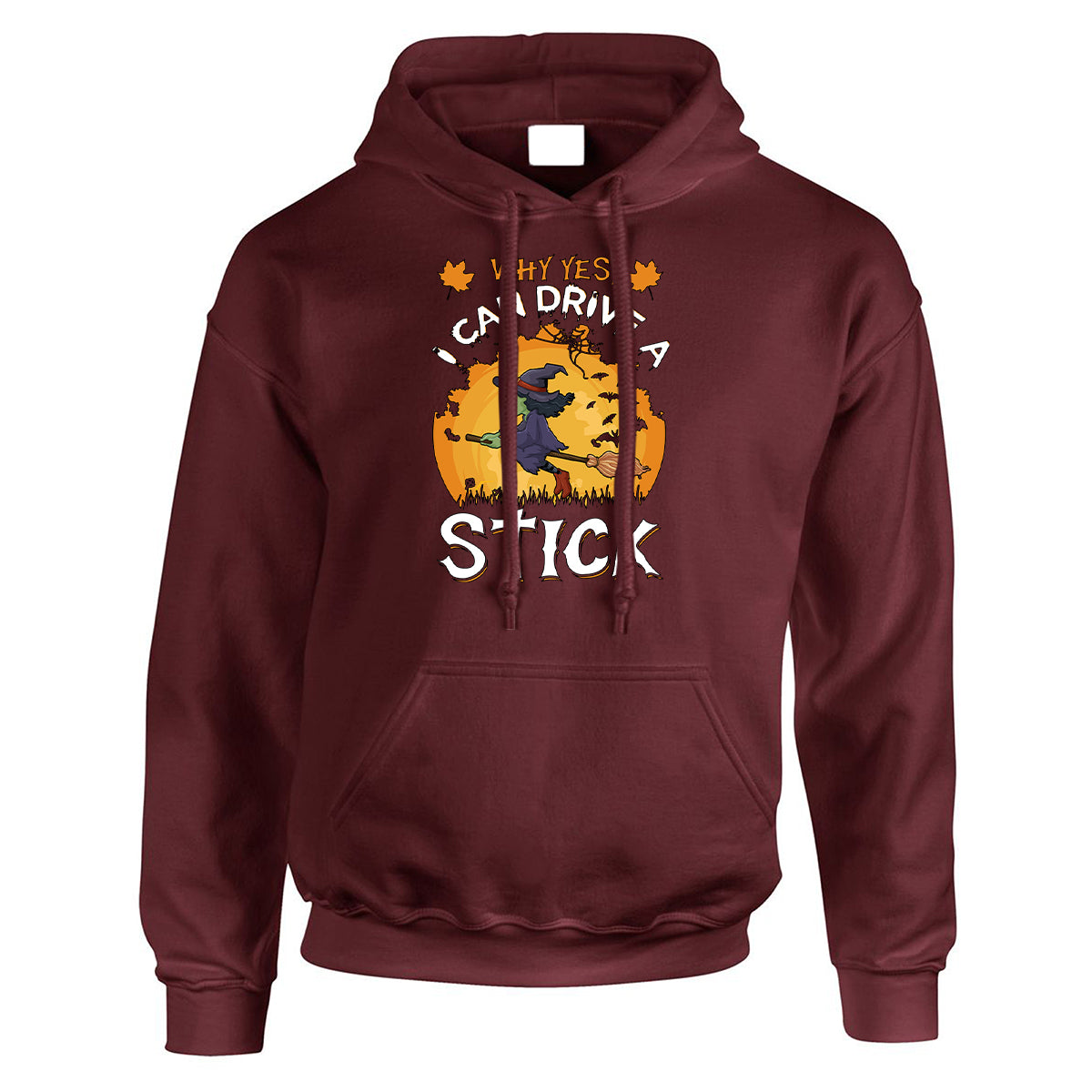 Halloween Flaying Witch Mens and Womens Hoody | Horror Spooky Scary Pullover