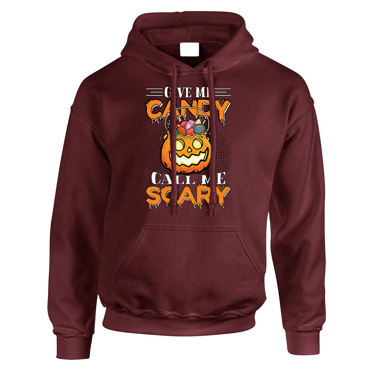 Halloween Candy Scary Mens and Womens Hoody | Horror Spooky Scary Pullover