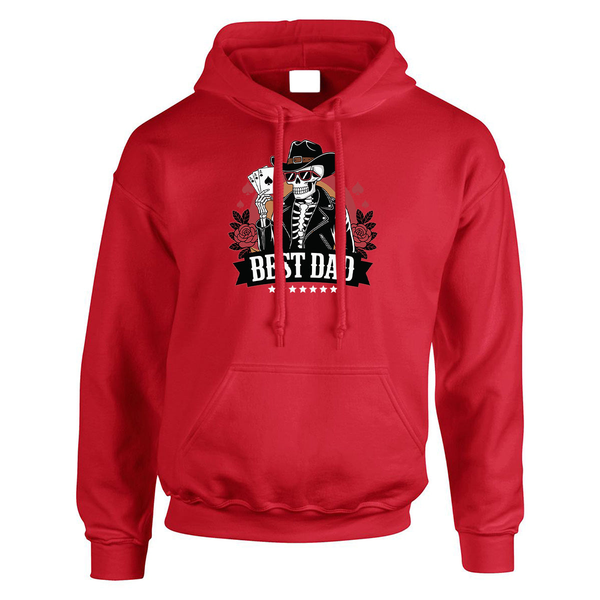 Halloween Best Dad Skull Mens Hoody | Spooky Scary Halloween Gift Horror Pullover