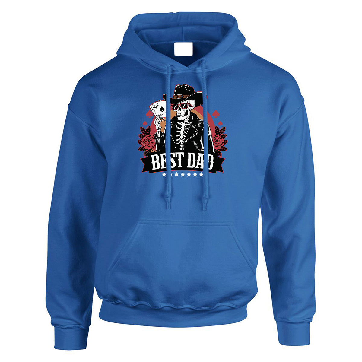Halloween Best Dad Skull Mens Hoody | Spooky Scary Halloween Gift Horror Pullover