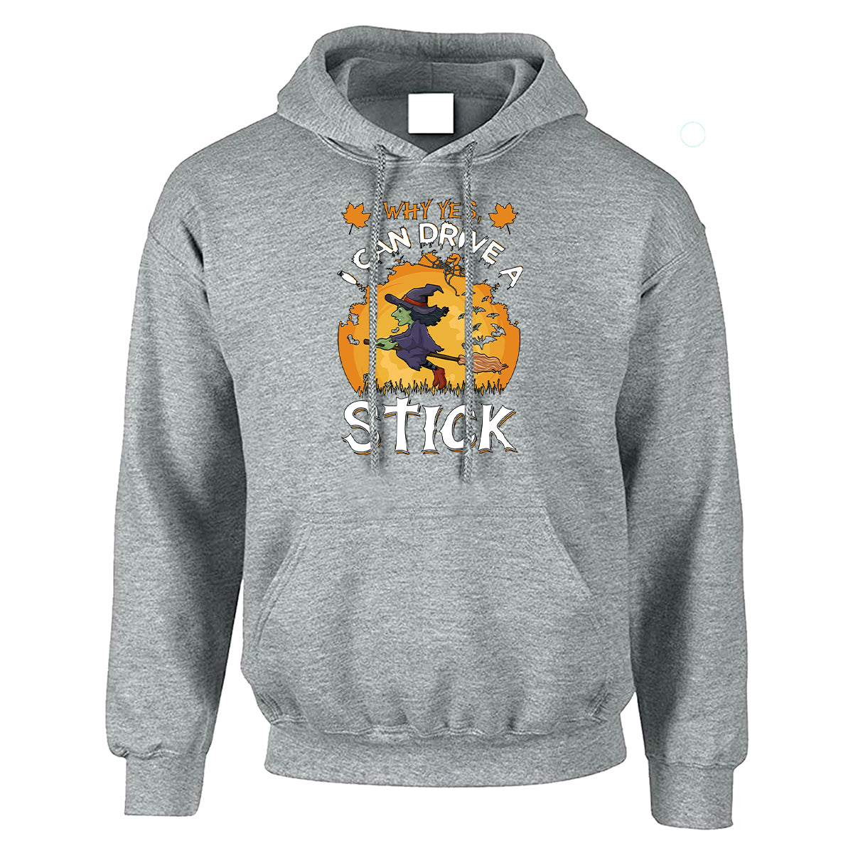 Halloween Flaying Witch Mens and Womens Hoody | Horror Spooky Scary Pullover
