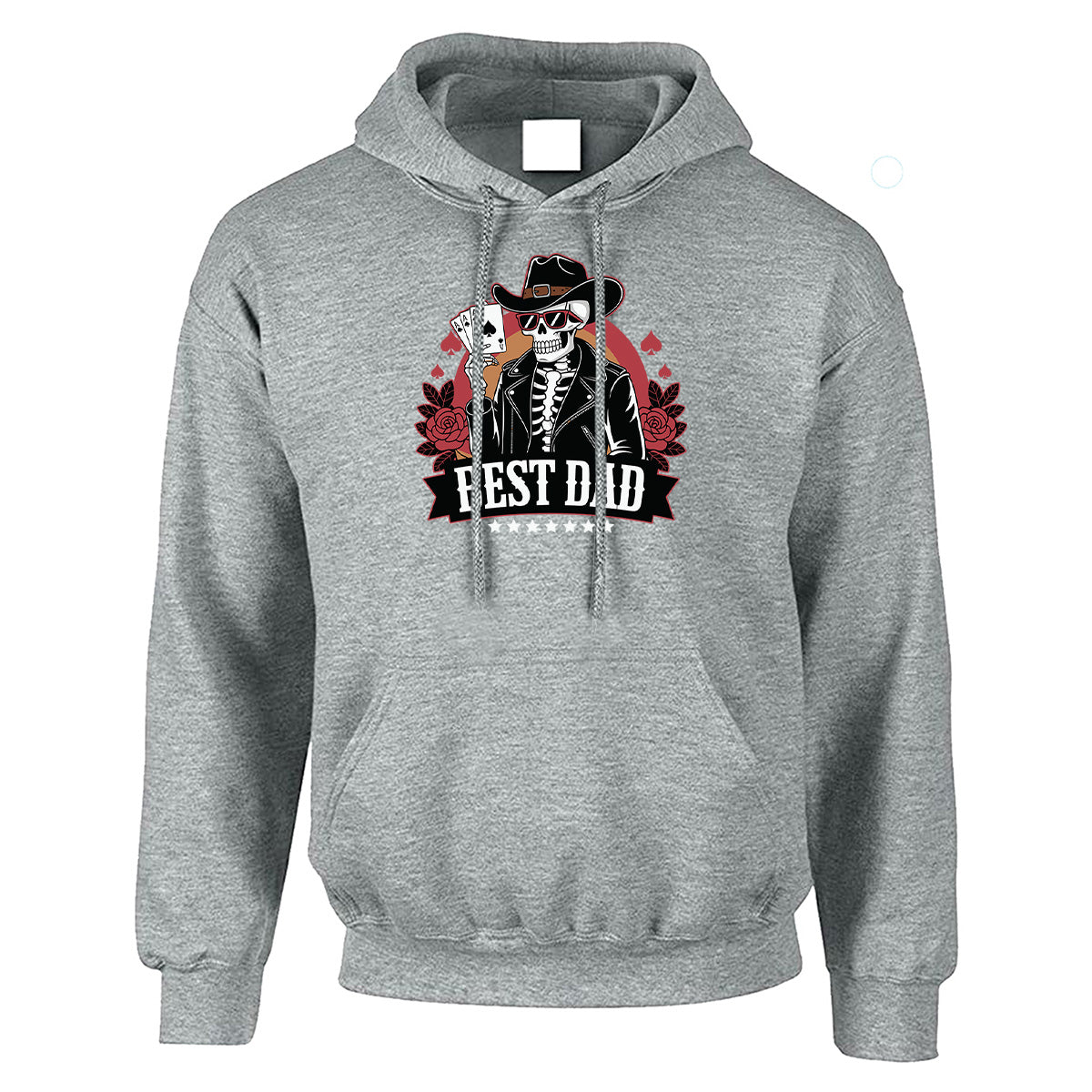 Halloween Best Dad Skull Mens Hoody | Spooky Scary Halloween Gift Horror Pullover