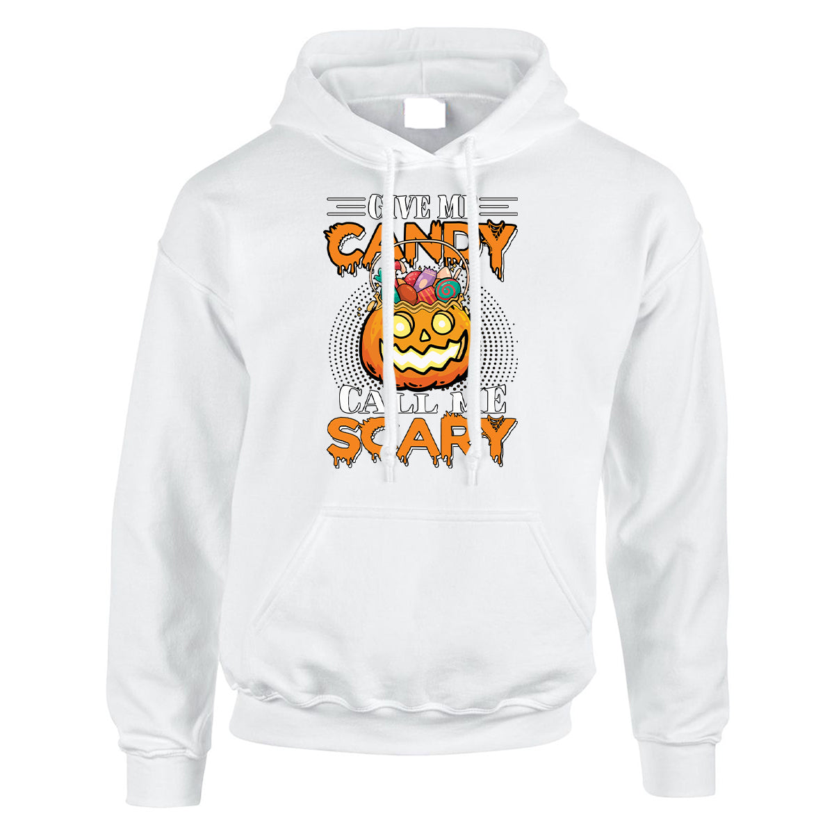 Halloween Candy Scary Mens and Womens Hoody | Horror Spooky Scary Pullover