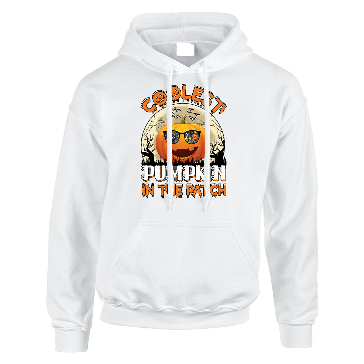 Halloween Coolest Pumpkin Mens and Womens Hoody | Horror Spooky Scary Pullover