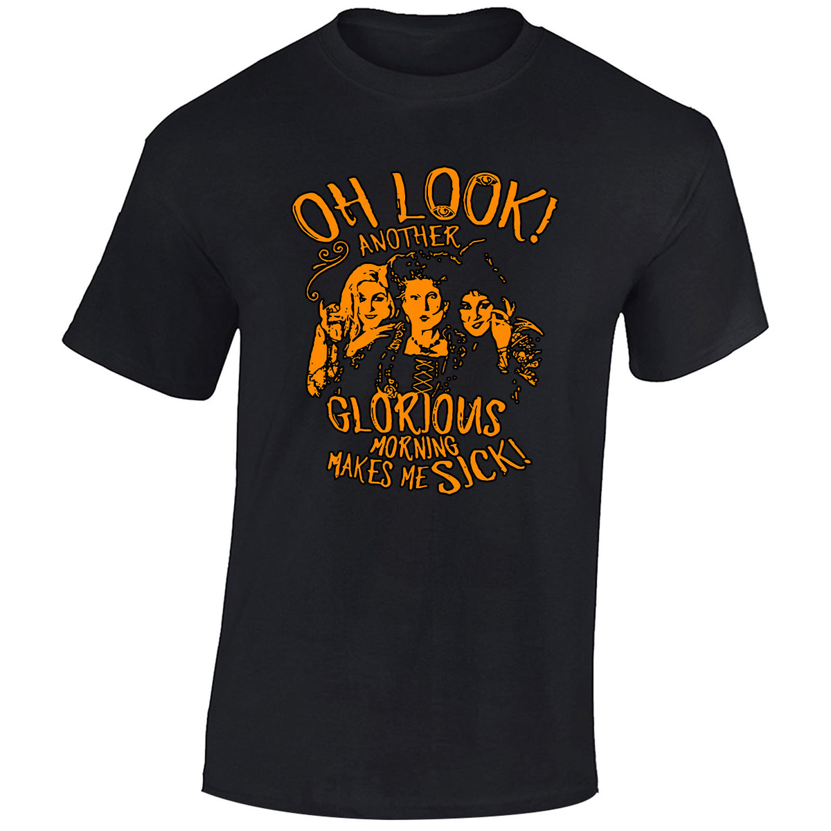 Halloween Look Glorious Mens T-Shirt Horror Witches Spooky Scary Tops