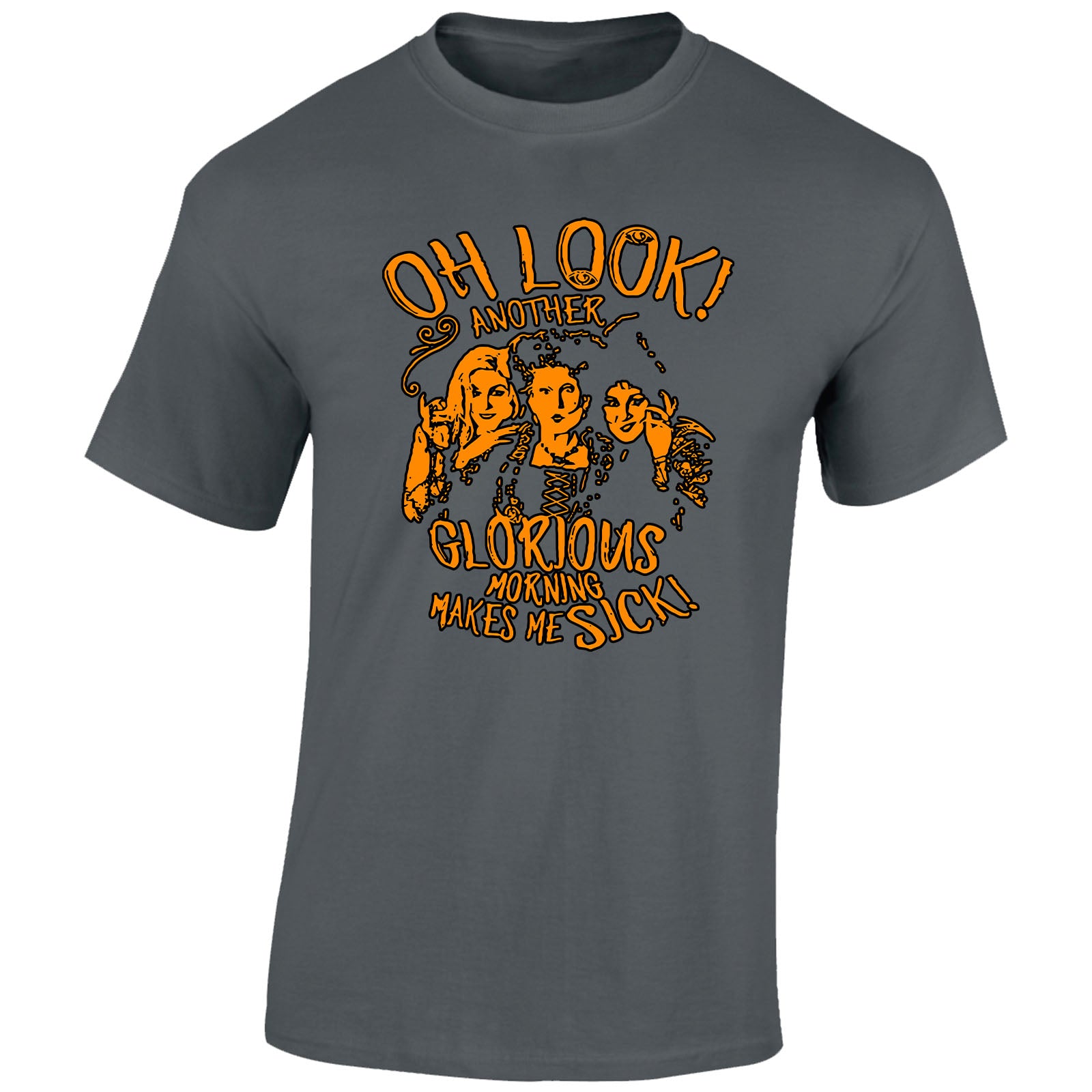 Halloween Look Glorious Mens T-Shirt Horror Witches Spooky Scary Tops