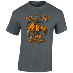 Halloween Look Glorious Mens T-Shirt Horror Witches Spooky Scary Tops
