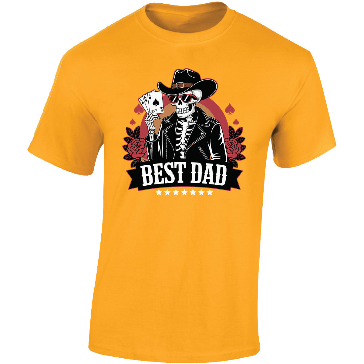 Halloween Best Dad Mens T-Shirt Ghost Witches Spooky Scary Tops