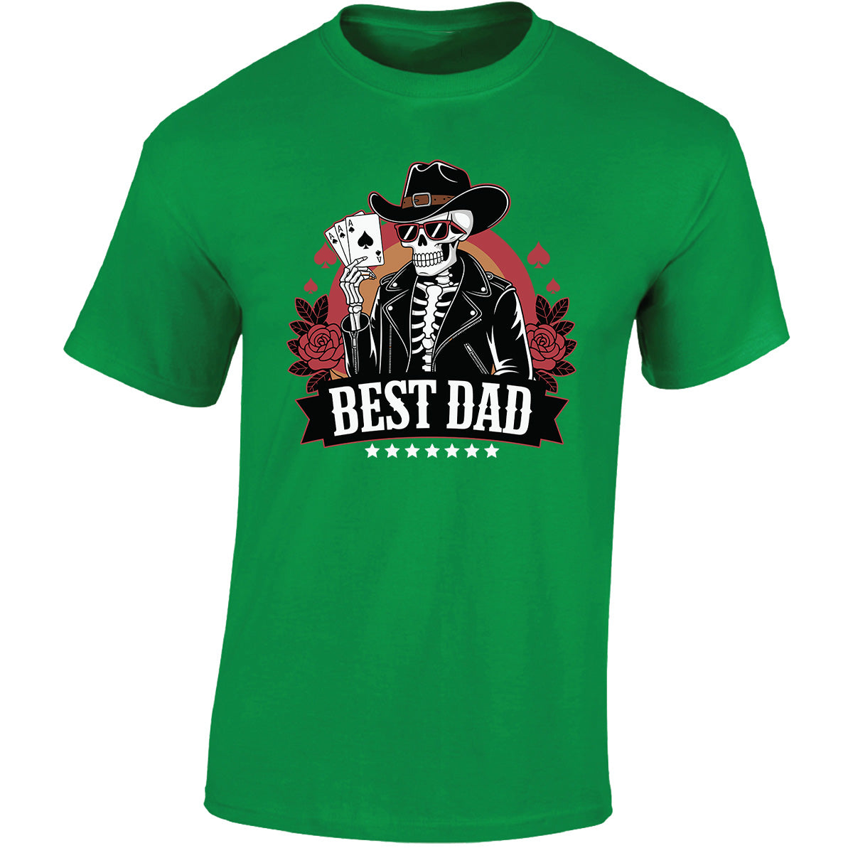 Halloween Best Dad Mens T-Shirt Ghost Witches Spooky Scary Tops
