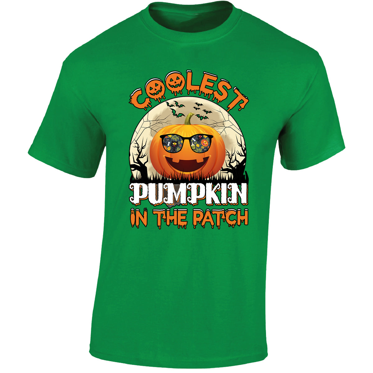 Halloween Coolest Pumpkin Mens T-Shirt Ghost Pumpkin Spooky Scary Tops