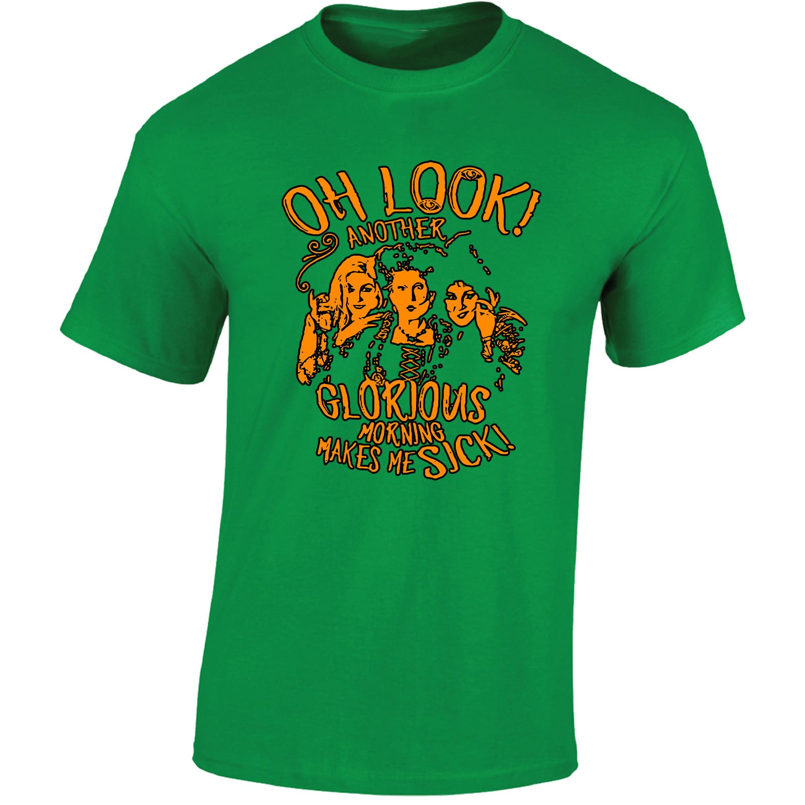 Halloween Look Glorious Mens T-Shirt Horror Witches Spooky Scary Tops
