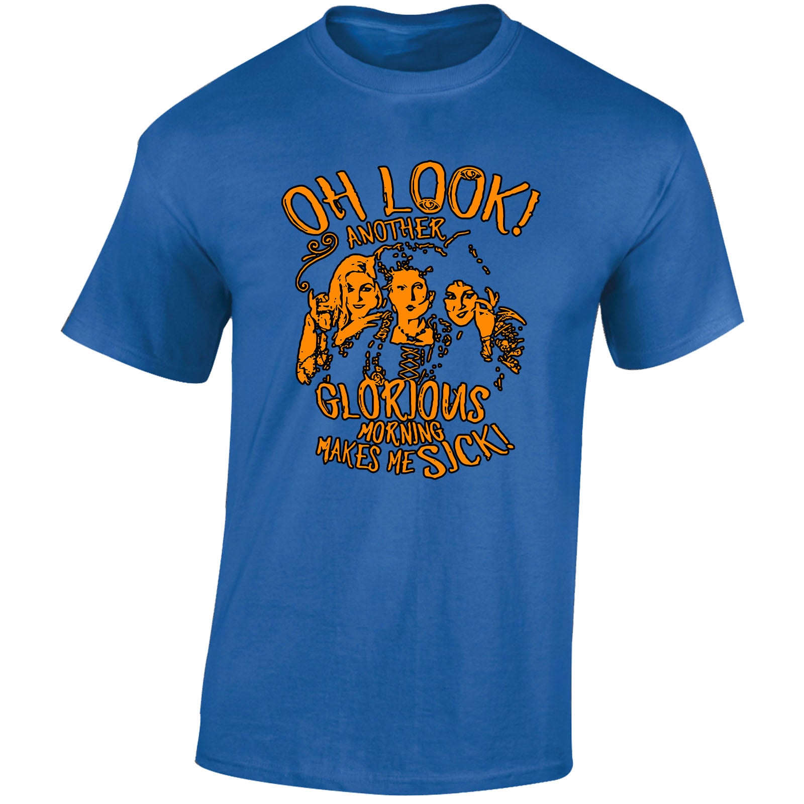 Halloween Look Glorious Mens T-Shirt Horror Witches Spooky Scary Tops