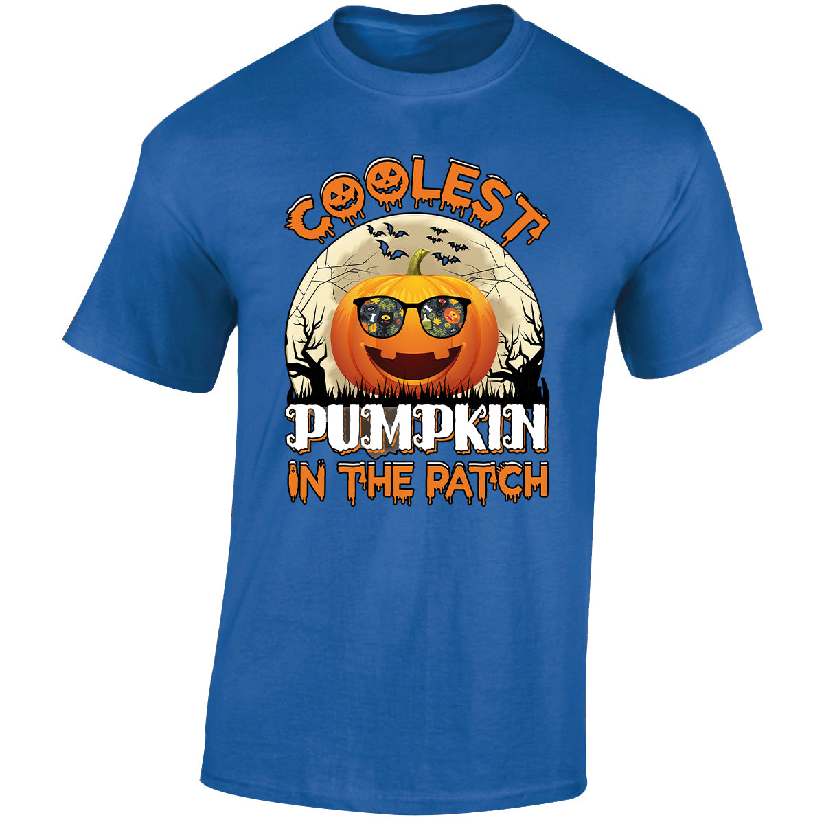 Halloween Coolest Pumpkin Mens T-Shirt Ghost Pumpkin Spooky Scary Tops