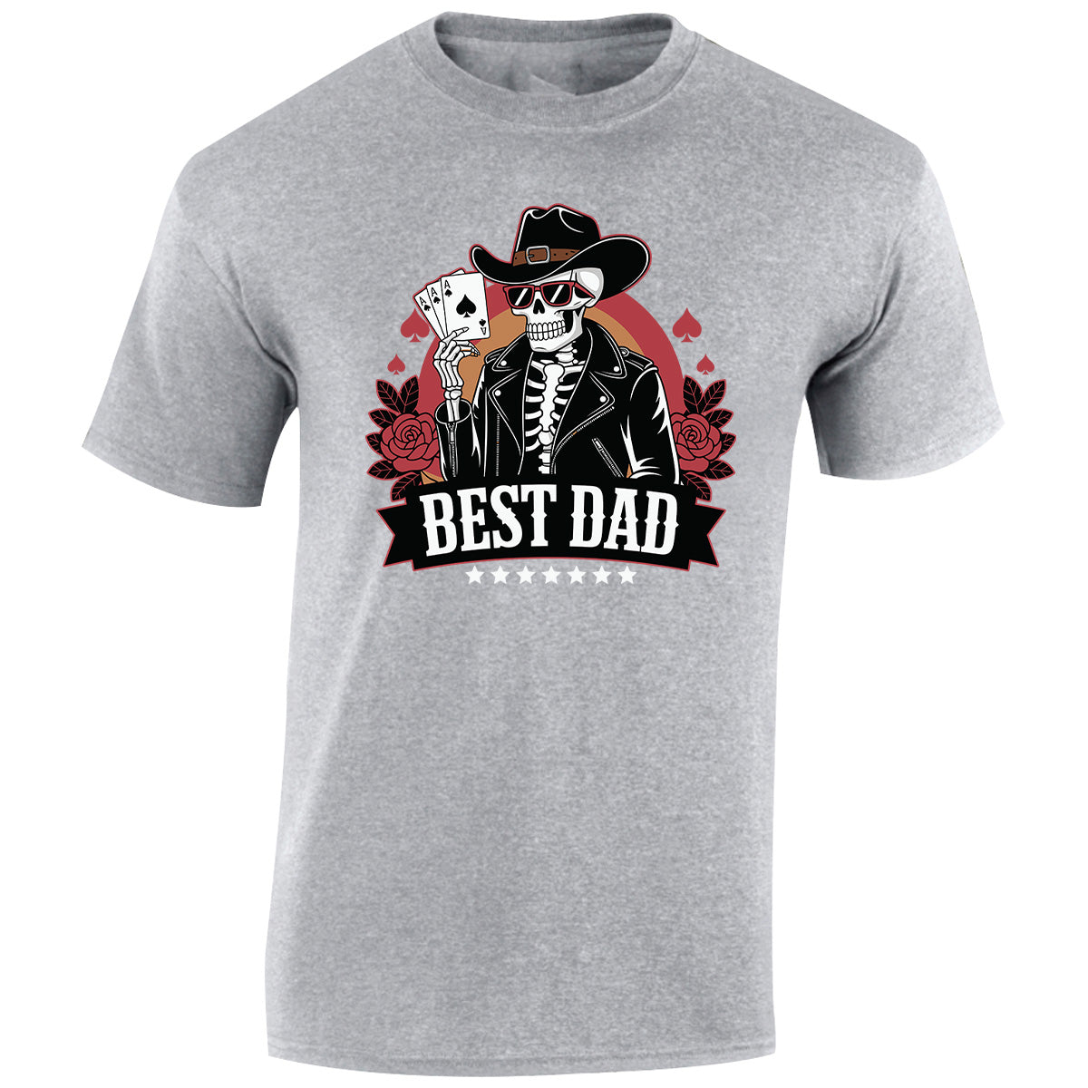 Halloween Best Dad Mens T-Shirt Ghost Witches Spooky Scary Tops
