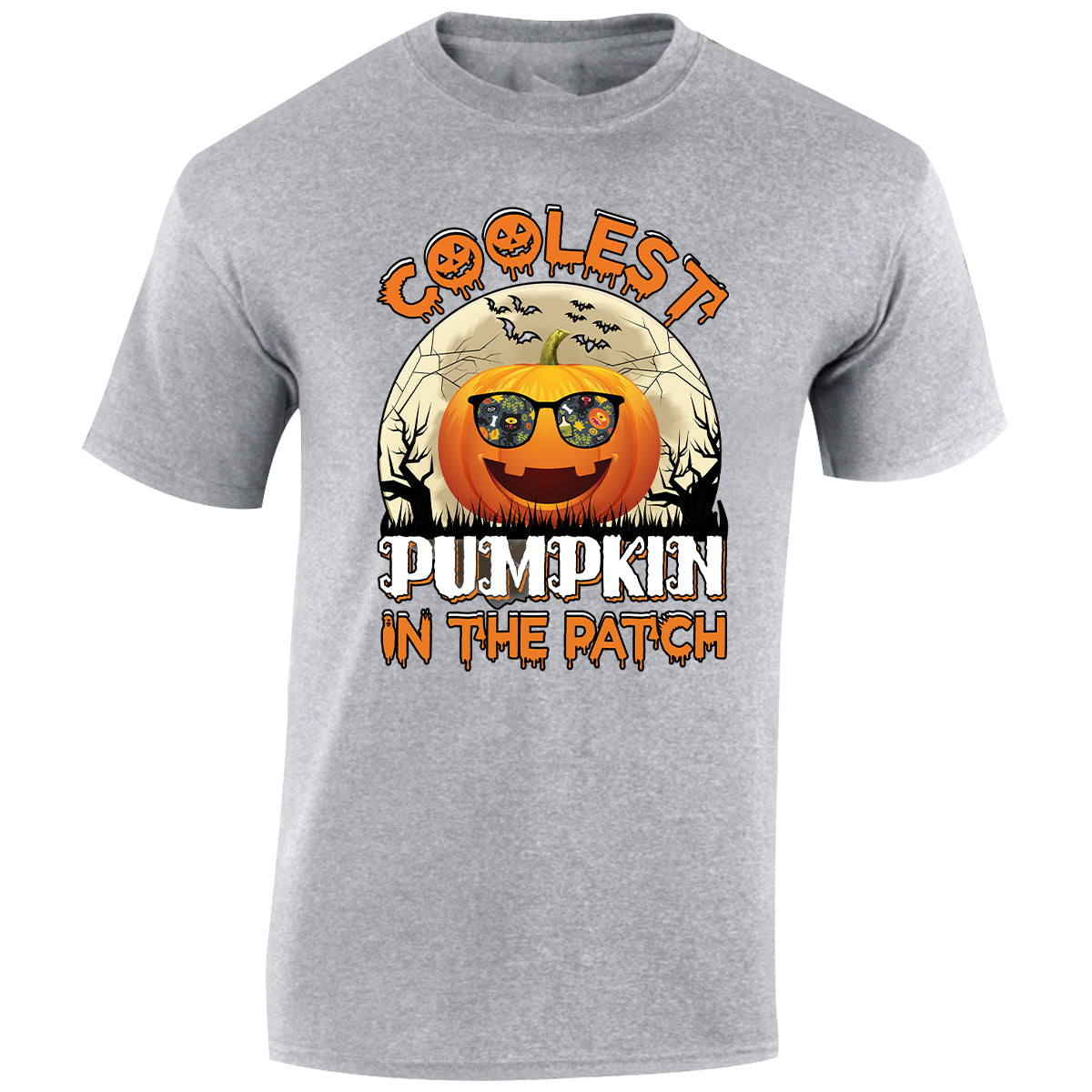 Halloween Coolest Pumpkin Mens T-Shirt Ghost Pumpkin Spooky Scary Tops