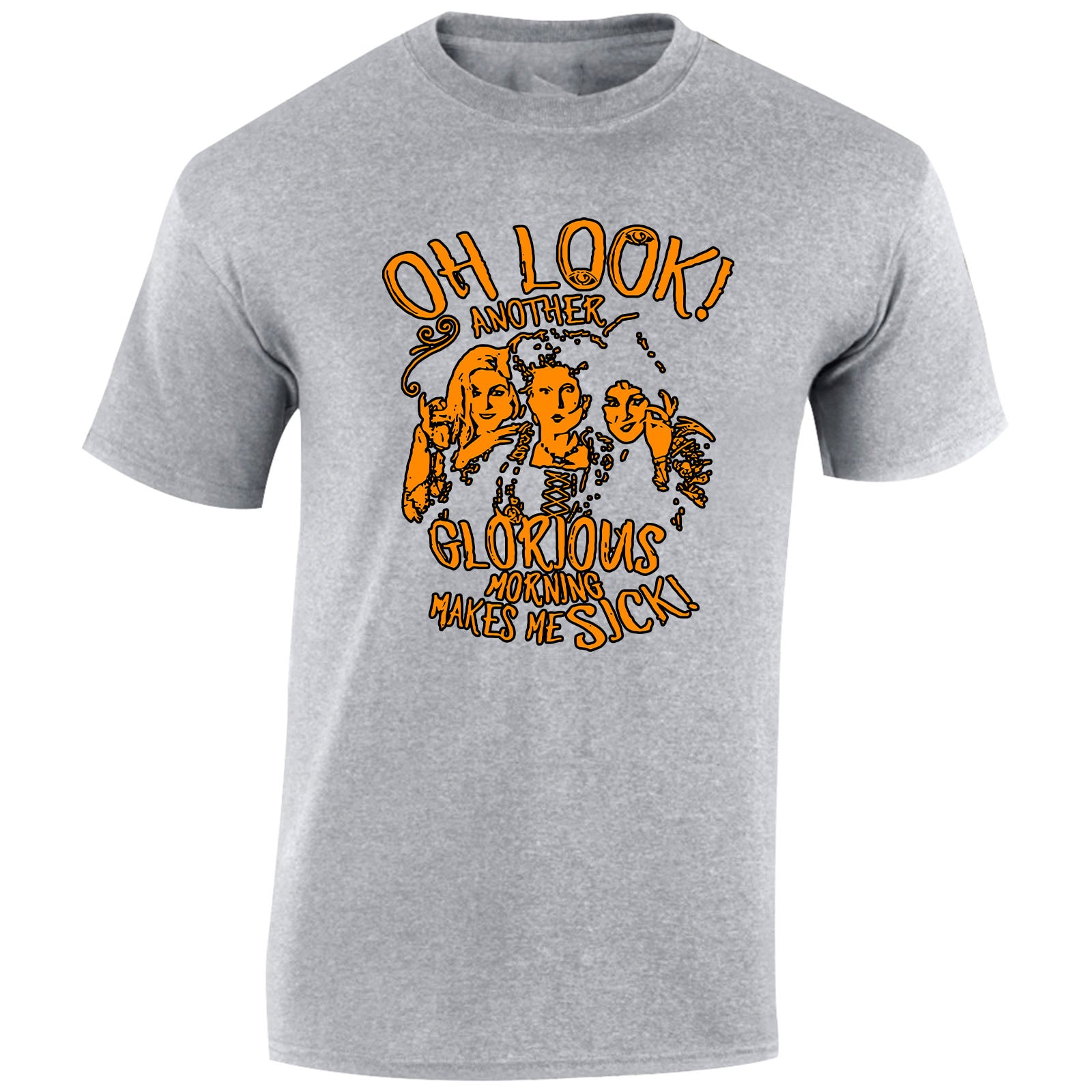 Halloween Look Glorious Mens T-Shirt Horror Witches Spooky Scary Tops