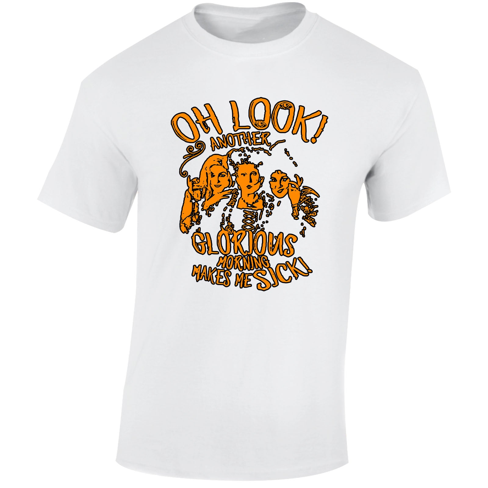 Halloween Look Glorious Mens T-Shirt Horror Witches Spooky Scary Tops