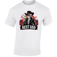 Halloween Best Dad Mens T-Shirt Ghost Witches Spooky Scary Tops