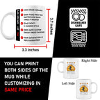 Halloween Flying Witch Mug | Spooky Gift Ceramic Mug | UK