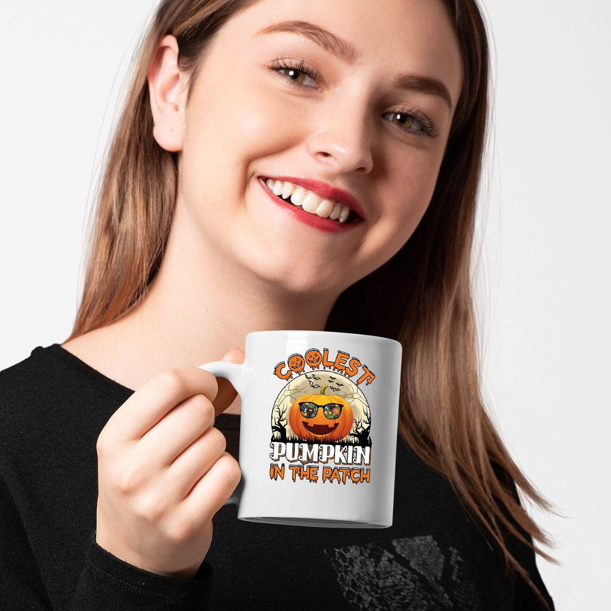 Halloween Coolest Pumpkin Mug | Pumpkin Spooky Scary Halloween Gift