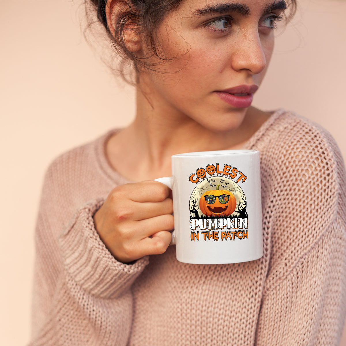 Halloween Coolest Pumpkin Mug | Pumpkin Spooky Scary Halloween Gift