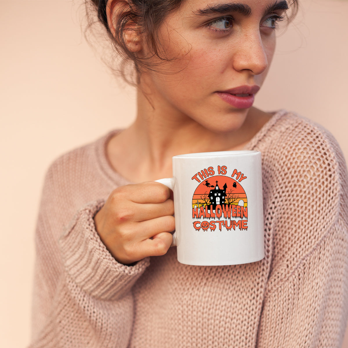 Halloween Mug | Pumpkin Ghost Spooky Scary Horror Halloween Gift