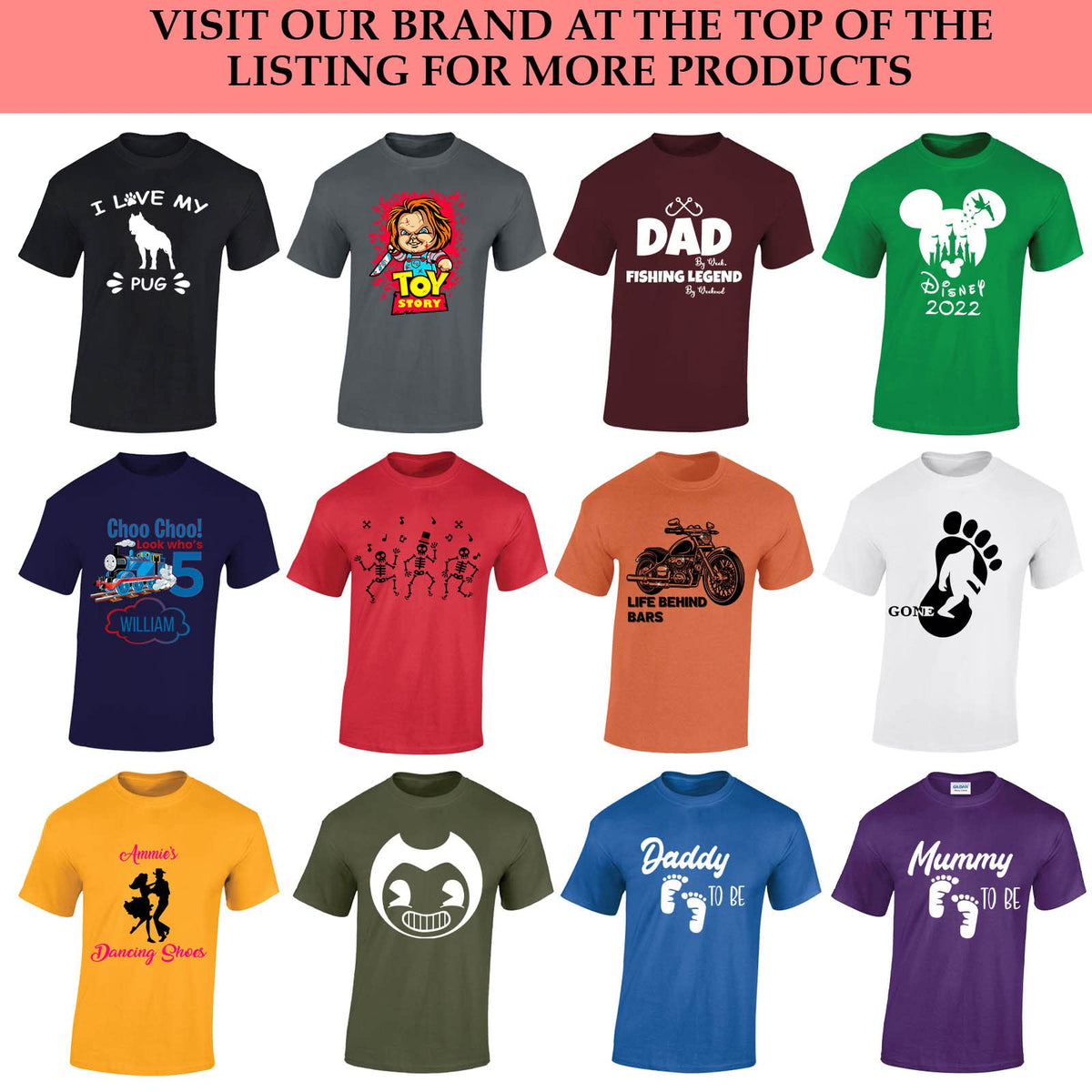 Personalised Men's T-Shirt | Custom Photo, Text & Logo Tee | UK