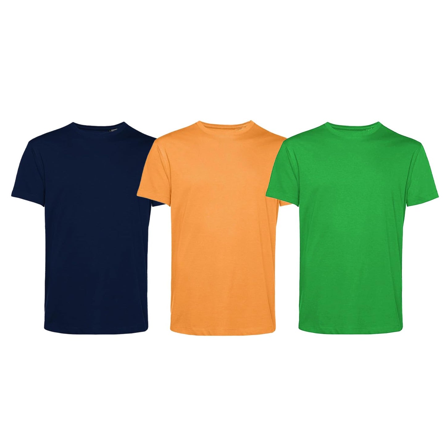 Men’s T-Shirts Multipack | Crew Neck Short Sleeve Cotton 3 Pack T-Shirts | Gym Tops for Him