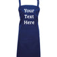 Personalised Any Text Any Logo Aprons For Women And Men