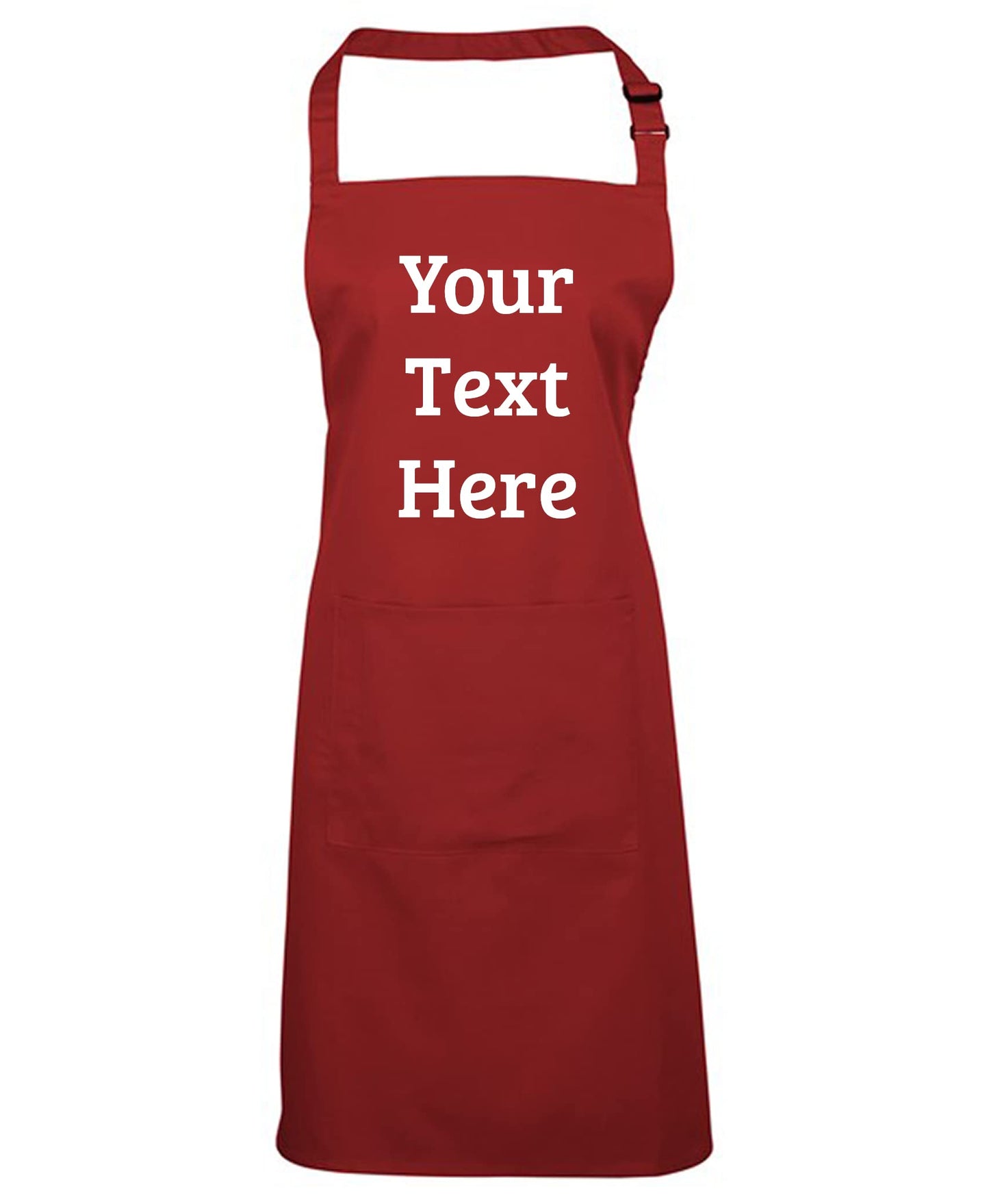 Personalised Any Text Any Logo Aprons For Women And Men