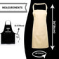 Personalised Any Text Any Logo Aprons For Women And Men