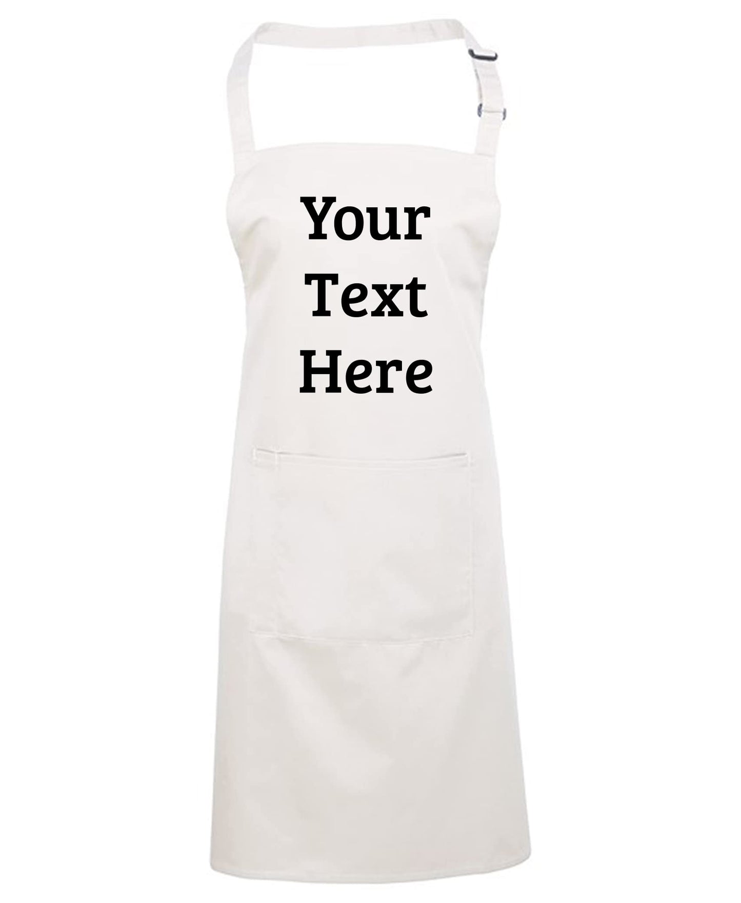 Personalised Any Text Any Logo Aprons For Women And Men