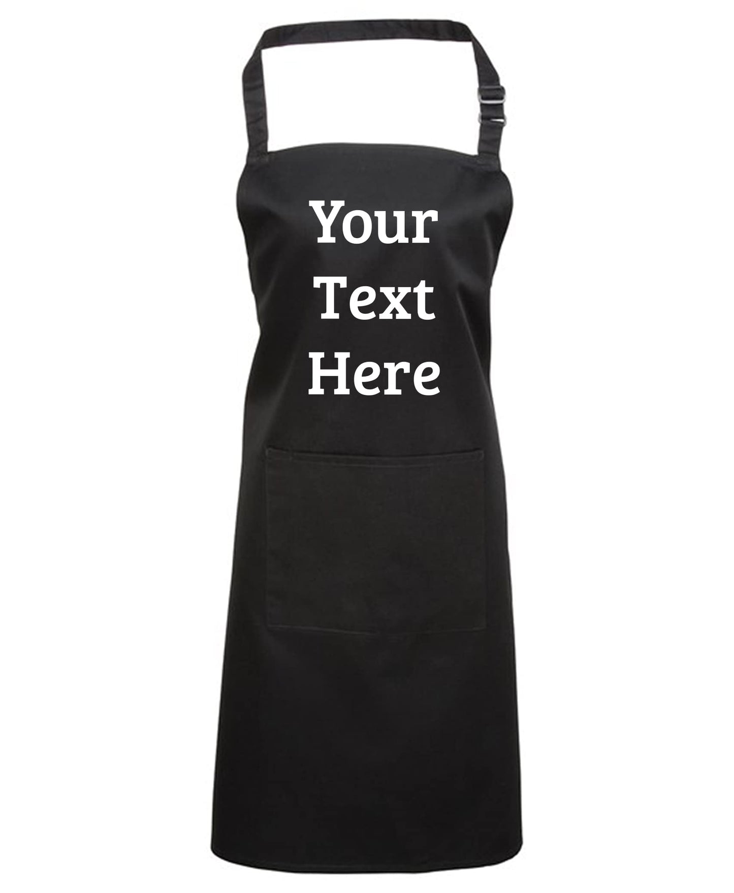 Personalised Any Text Any Logo Aprons For Women And Men