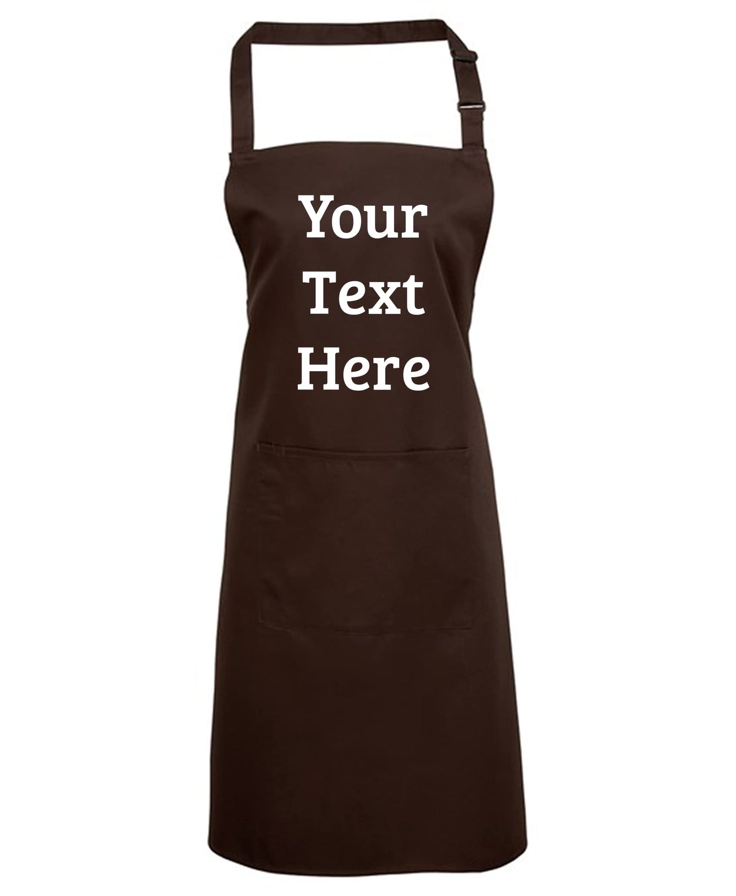 Personalised Any Text Any Logo Aprons For Women And Men