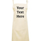 Personalised Any Text Any Logo Aprons For Women And Men