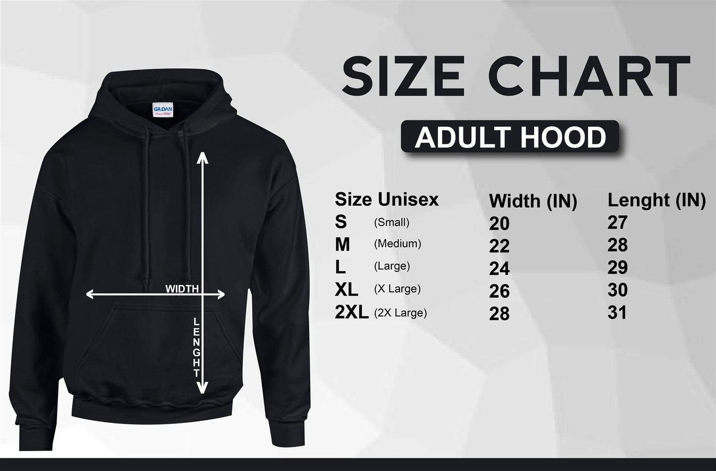 Personalised Any Text / Logo Hoodie For Men’s and Women’s