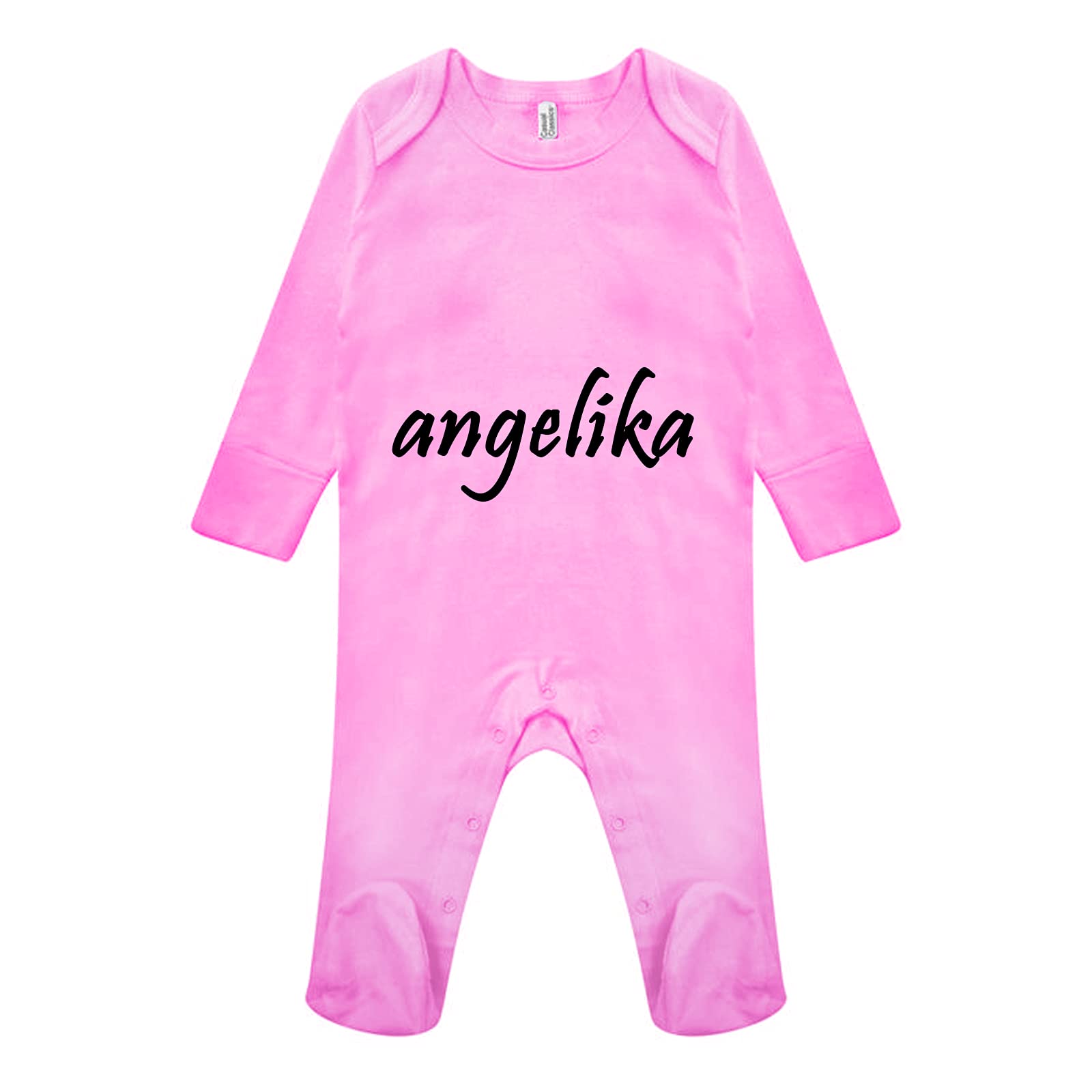 Personalised Any Text Newborn Baby Bodysuits