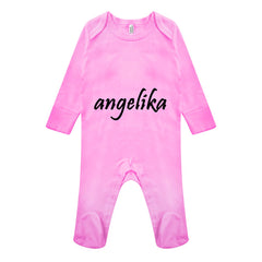 Personalised Any Text Newborn Baby Bodysuits